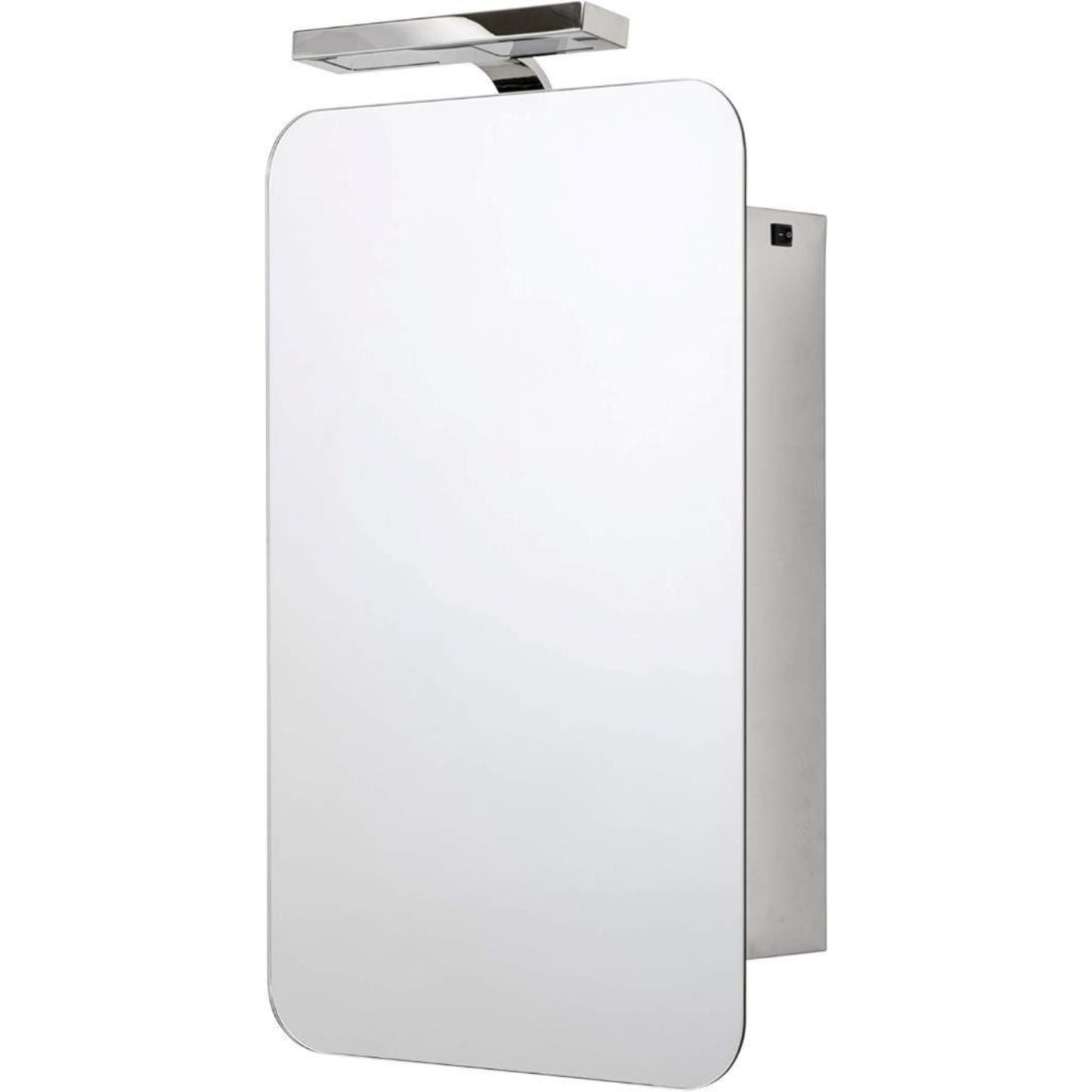 Croydex Medway Mirrored Cabinet Stainless Steel Silver, Medium WC871405E