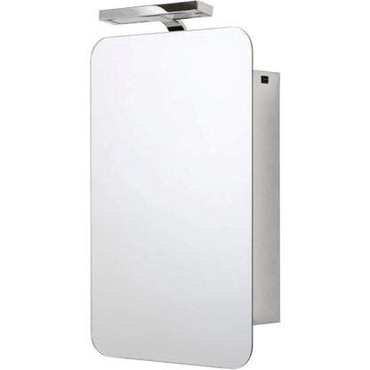 Croydex Medway Mirrored Cabinet Stainless Steel Silver, Medium WC871405E
