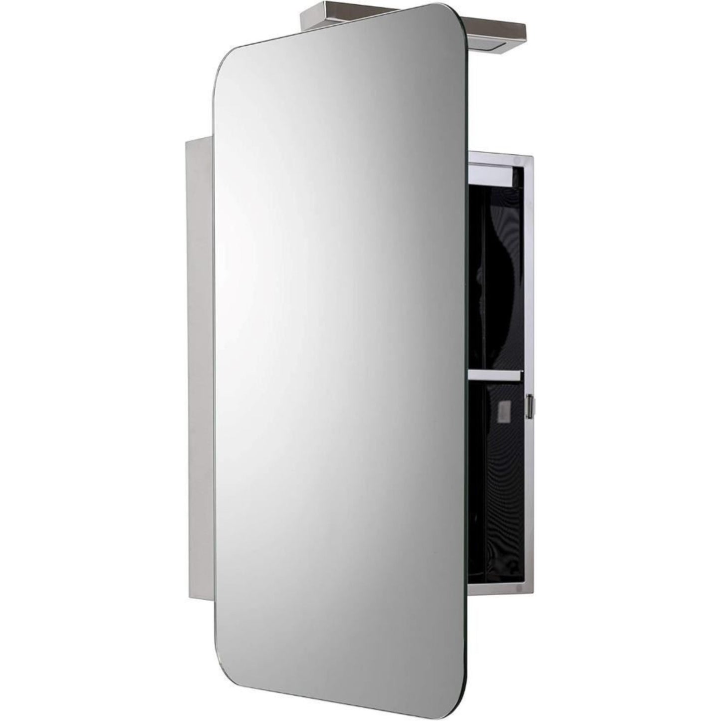 Croydex Medway Mirrored Cabinet Stainless Steel Silver, Medium WC871405E
