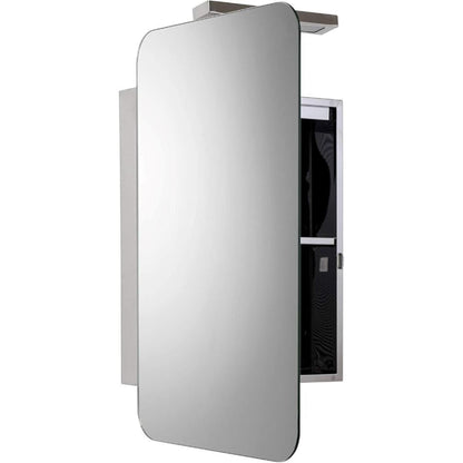 Croydex Medway Mirrored Cabinet Stainless Steel Silver, Medium WC871405E