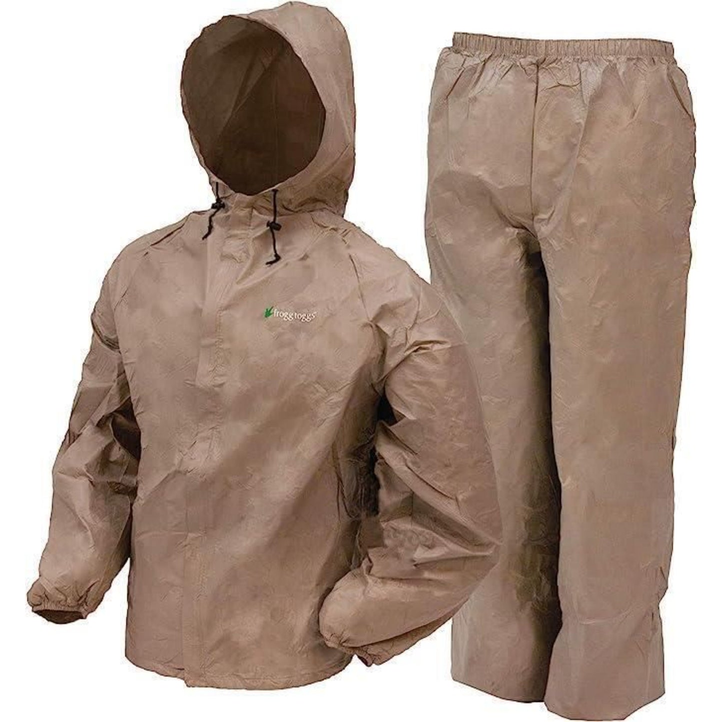 FROGG TOGGS MEDIUM/LARGE Ultra-lite2 Breathable Waterproof Rain Suit Khaki