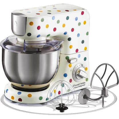 Russell Hobbs Emma Bridgewater Stand Mixer Polka Dot Whisk Beater Dough Hook 5Lt