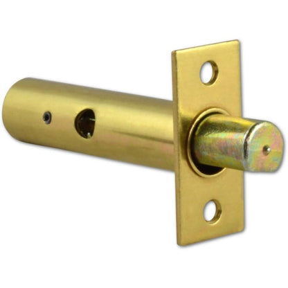 Yale Door Security Bolt Polished Brass Finish for Hinged and Wooden Doors P-M444