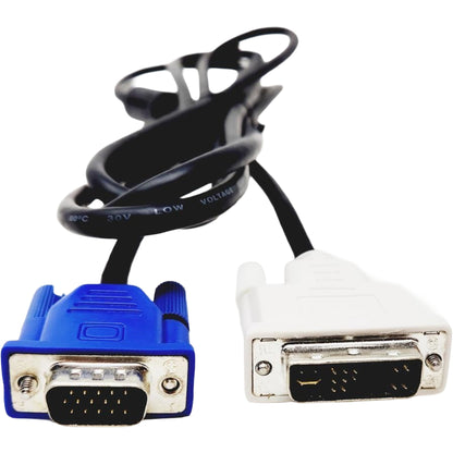 Dell DVI To VGA Monitor Display Cable 3M 68509J0001A Black
