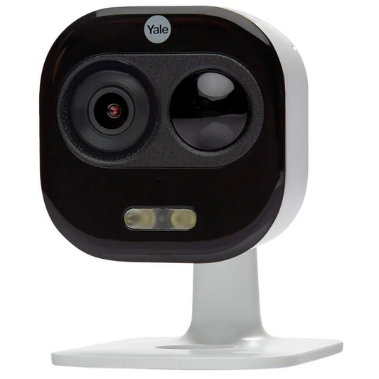 Yale SV-DAFX-W Front Door Camera Light & Siren Motion Detection Two Way Talk HD