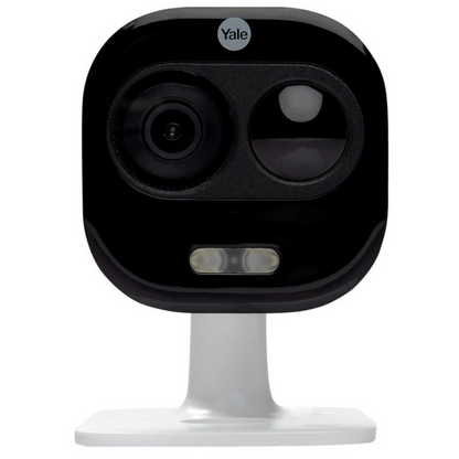 Yale SV-DAFX-W Front Door Camera Light & Siren Motion Detection Two Way Talk HD