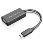 Lenovo USB C To VGA Adapter 1920 x 1200 4X90M42956 Black