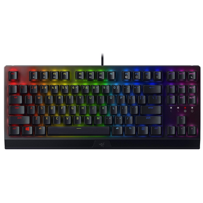 Razer BlackWidow V3 Tenkeyless Gaming Keyboard Green Switch Mechanical QWERTY UK