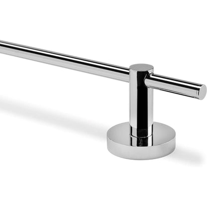 Croydex Flexi-Fix Britannia Stainless Steel Medium Towel Rail Chrome 71cm