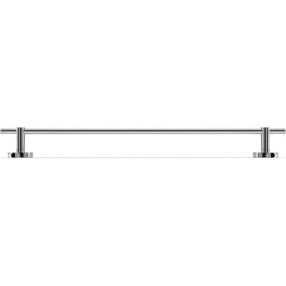 Croydex Flexi-Fix Britannia Stainless Steel Medium Towel Rail Chrome 71cm