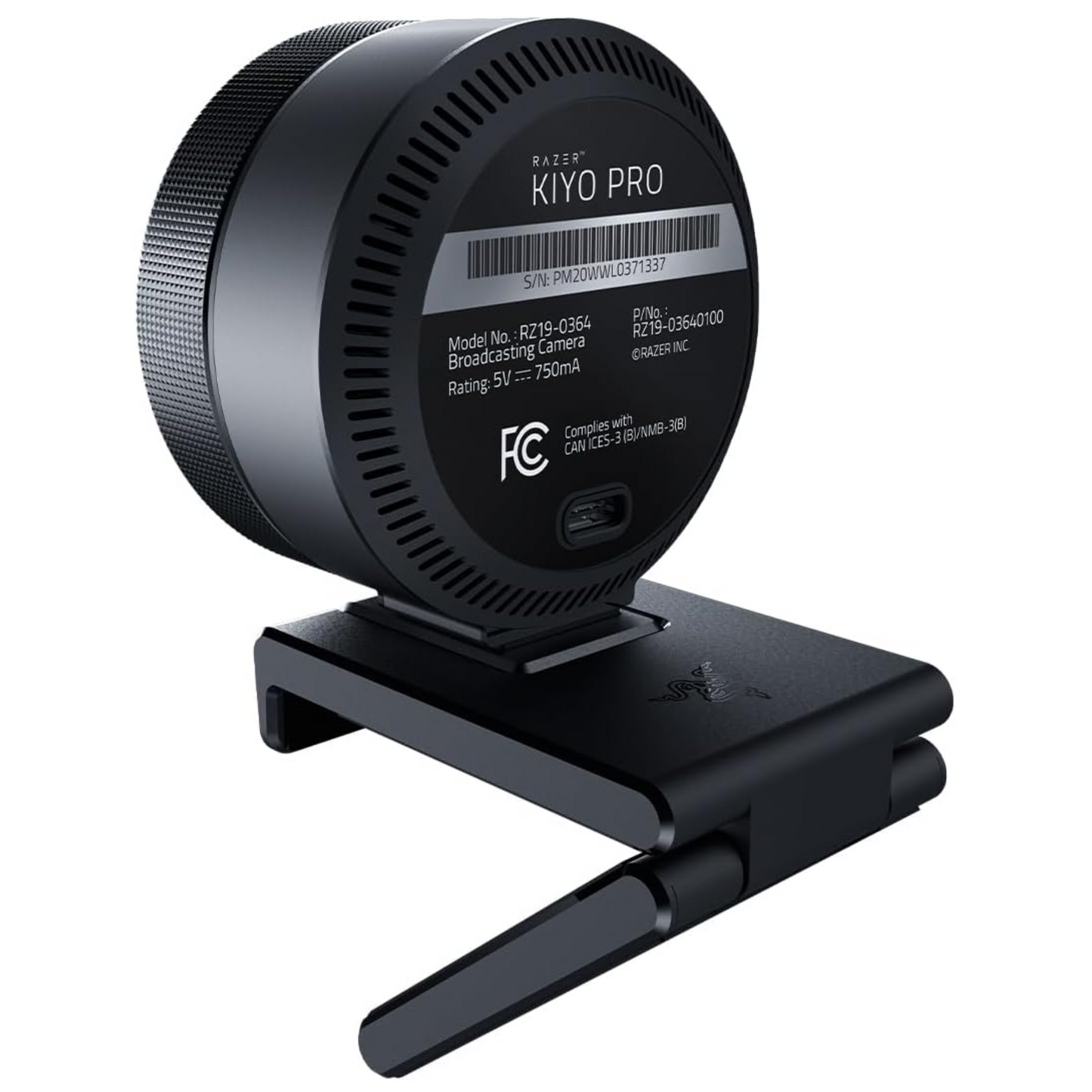 Razer Kiyo Pro USB Streaming Camera with High-Performance Light Sensor and Stand