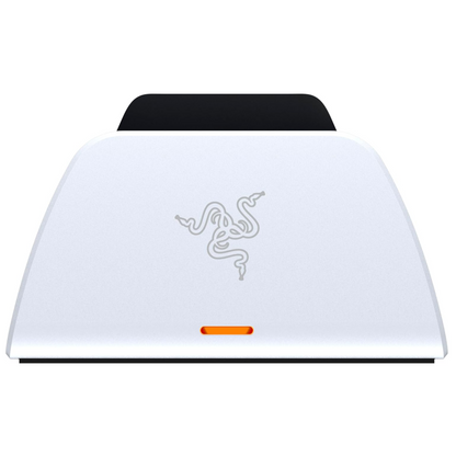 Razer Quick Charging Stand for PlayStation 5 Controller Curved Cradle White