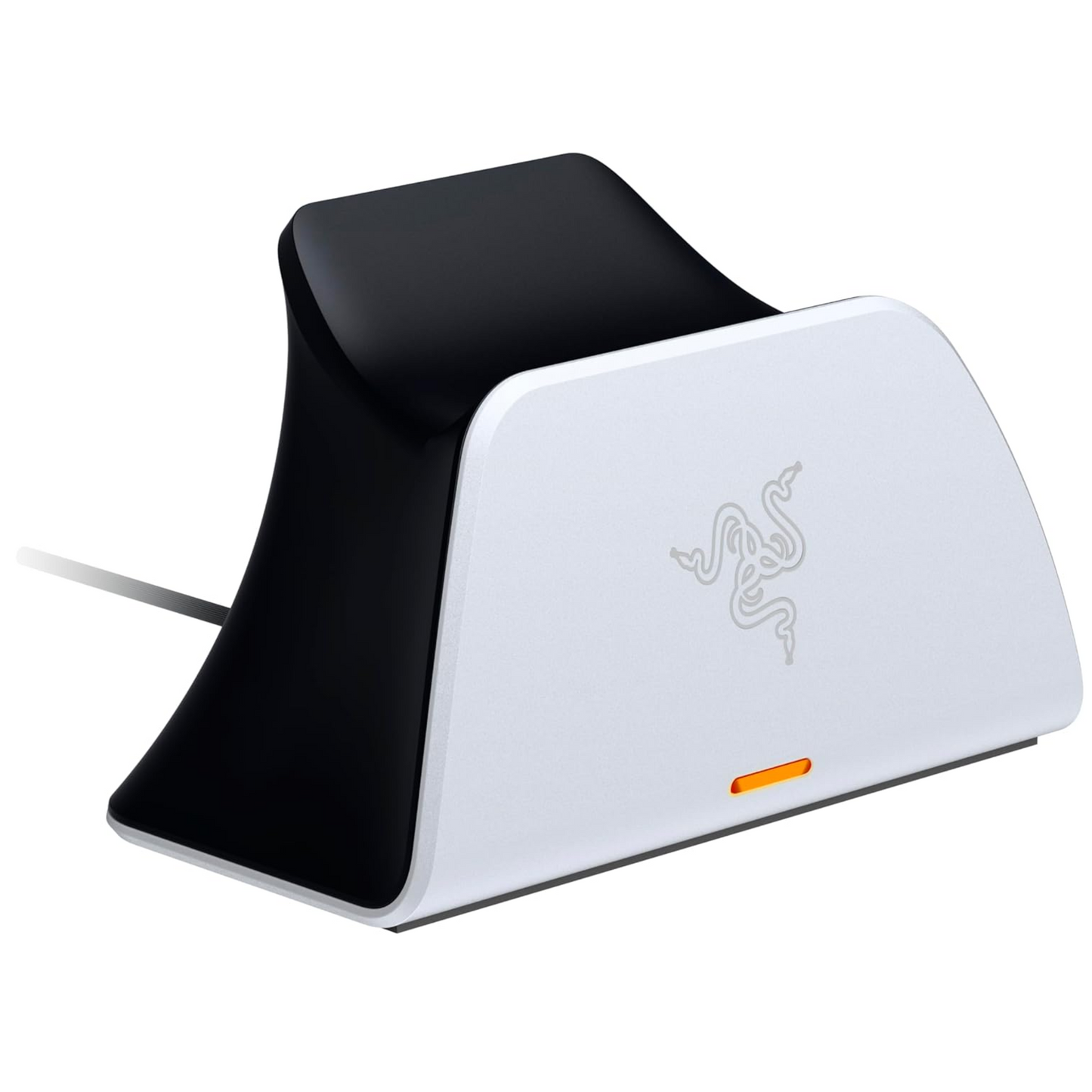 Razer Quick Charging Stand for PlayStation 5 Controller Curved Cradle White