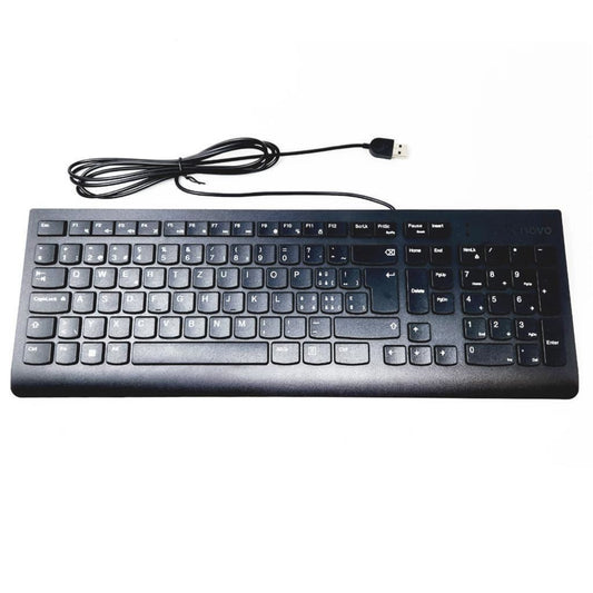 Lenovo Wired Keyboard With USB Mouse French German Swiss QWERTZ 4X30L79917