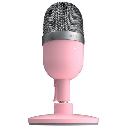 Razer Seiren Mini USB Condenser Microphone: for Streaming and Gaming on PC Pink