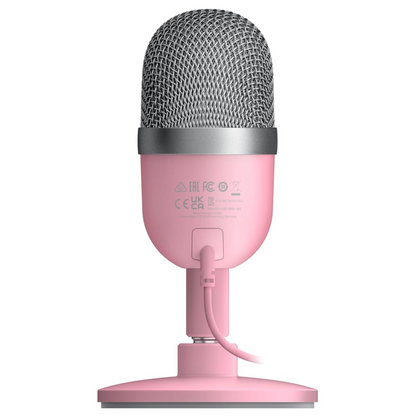 Razer Seiren Mini USB Condenser Microphone: for Streaming and Gaming on PC Pink