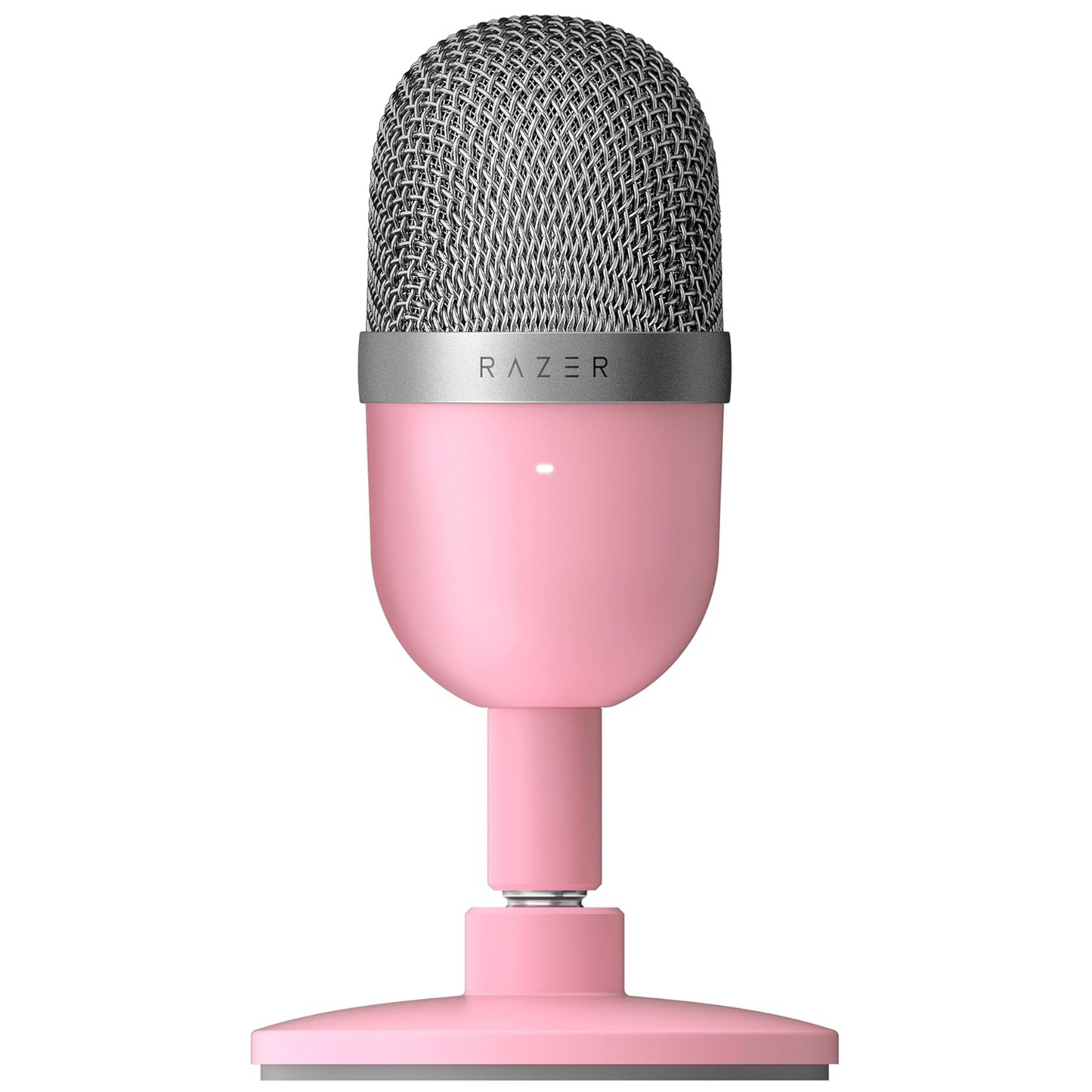 Razer Seiren Mini USB Condenser Microphone: for Streaming and Gaming on PC Pink