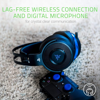 Razer Thresher Ultimate Wireless Gaming Headset PS4 and PS5 and PC Dolby 7.1 Lag Free
