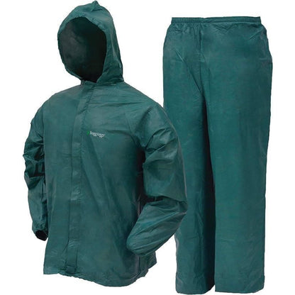 FROGG TOGGS MEDIUM Ultra-lite2 Breathable Waterproof Rain Suit Green