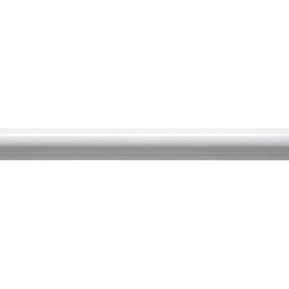 Croydex Telescopic Shower Curtain Rod Stick N Lock White Aluminium 110x183cm