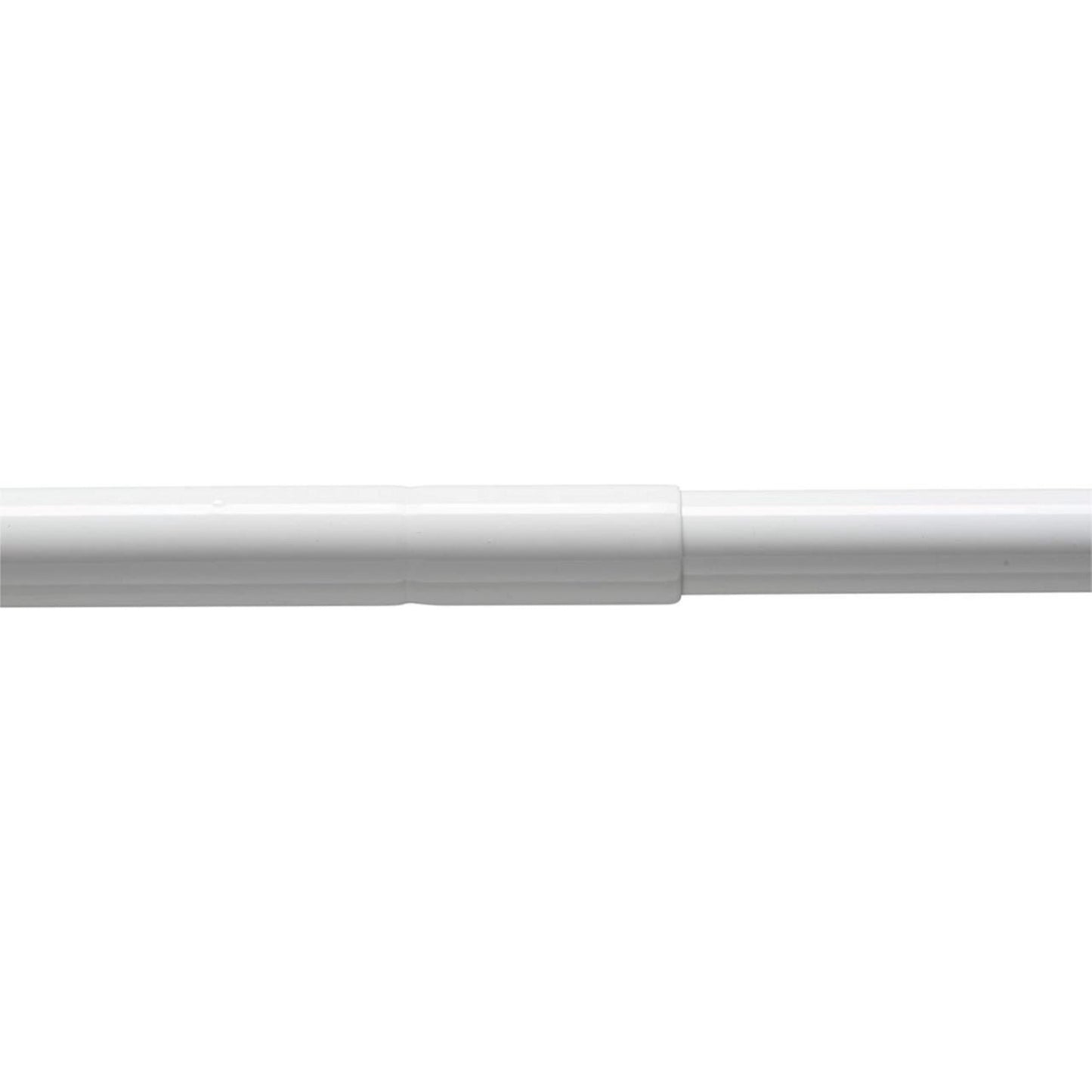 Croydex Telescopic Shower Curtain Rod Stick N Lock White Aluminium 110x183cm
