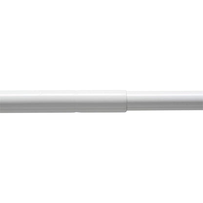 Croydex Telescopic Shower Curtain Rod Stick N Lock White Aluminium 110x183cm