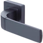 Yale Black Door Handle Bathroom Door Handles with Keyhole Covers Metal Bologna