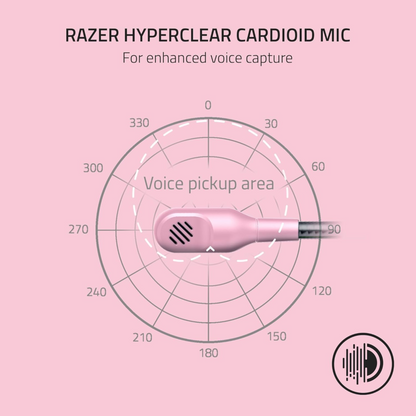 Razer BlackShark V2 X Wired Headset Triforce 50 mm Drivers Noise Cancellation