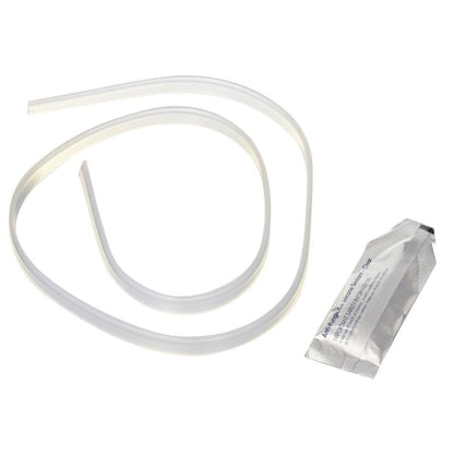 Croydex Translucent Bath Screen Seal Kit for 1-8mm Gaps, 1000mm