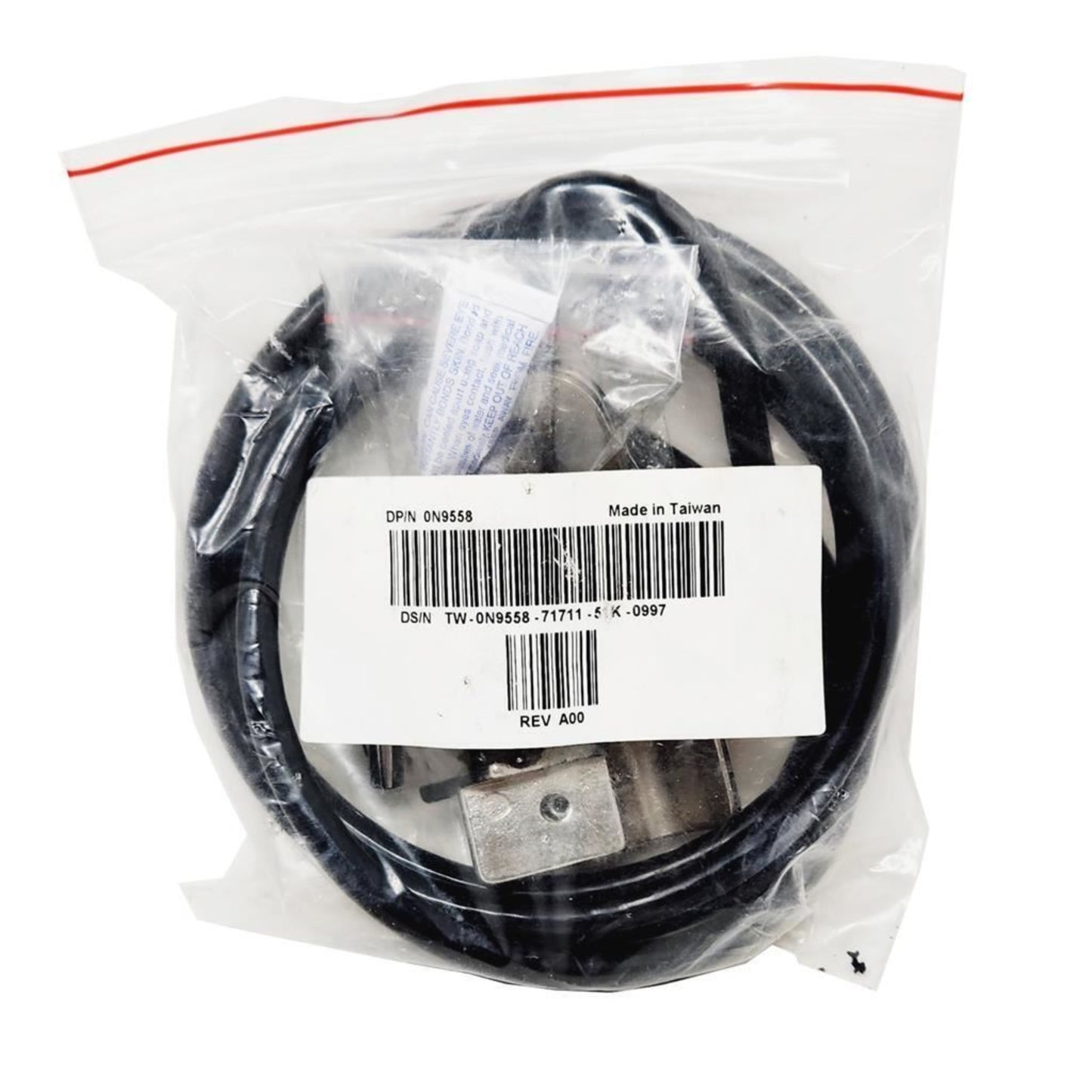 Dell Optiplex Anti-Theft Cable Lock 1.8m 0N9558 Black