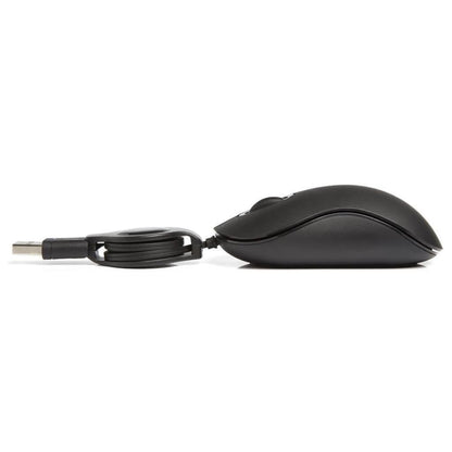 Targus 3 Button Wired USB Optical Mouse AMU89EU Black