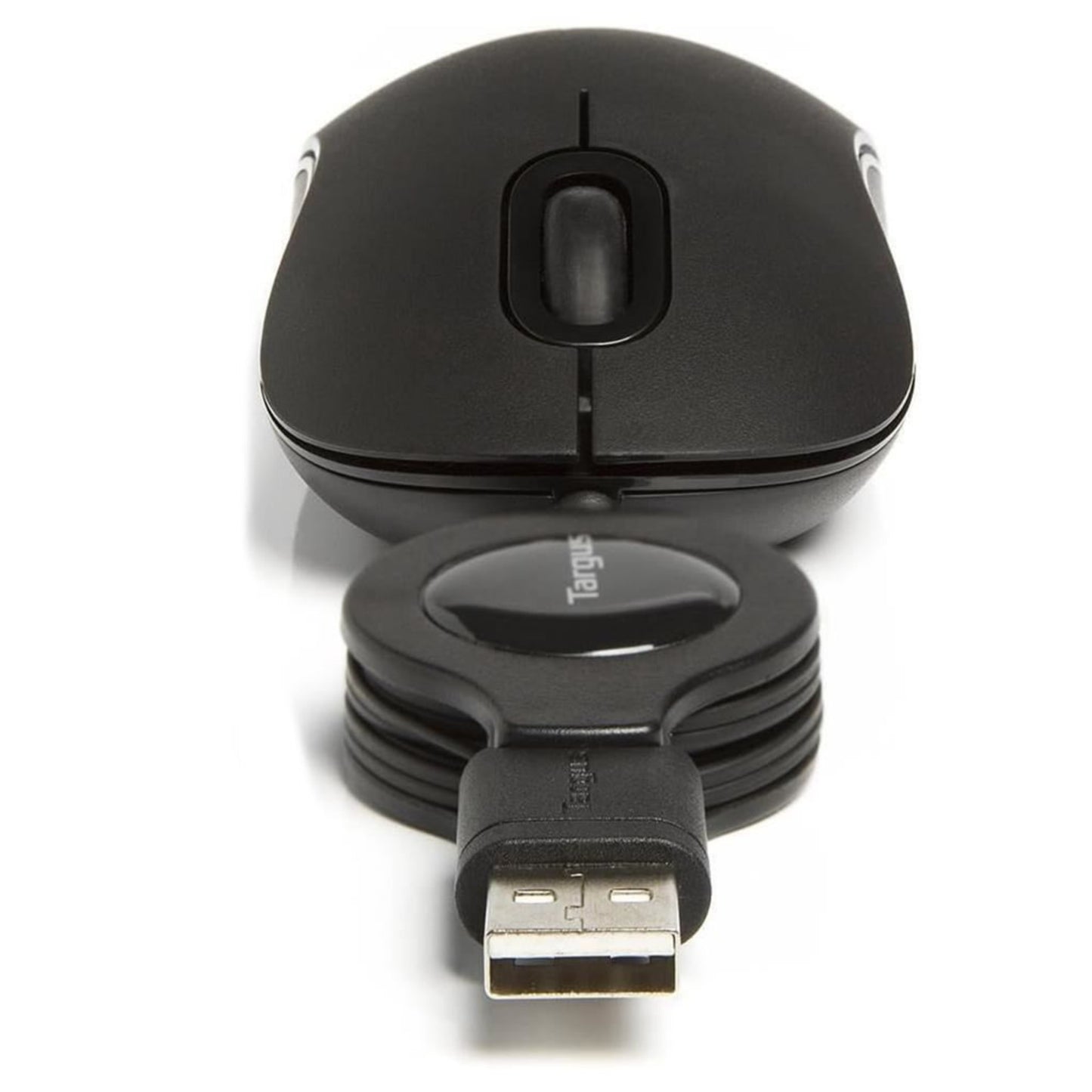 Targus 3 Button Wired USB Optical Mouse AMU89EU Black