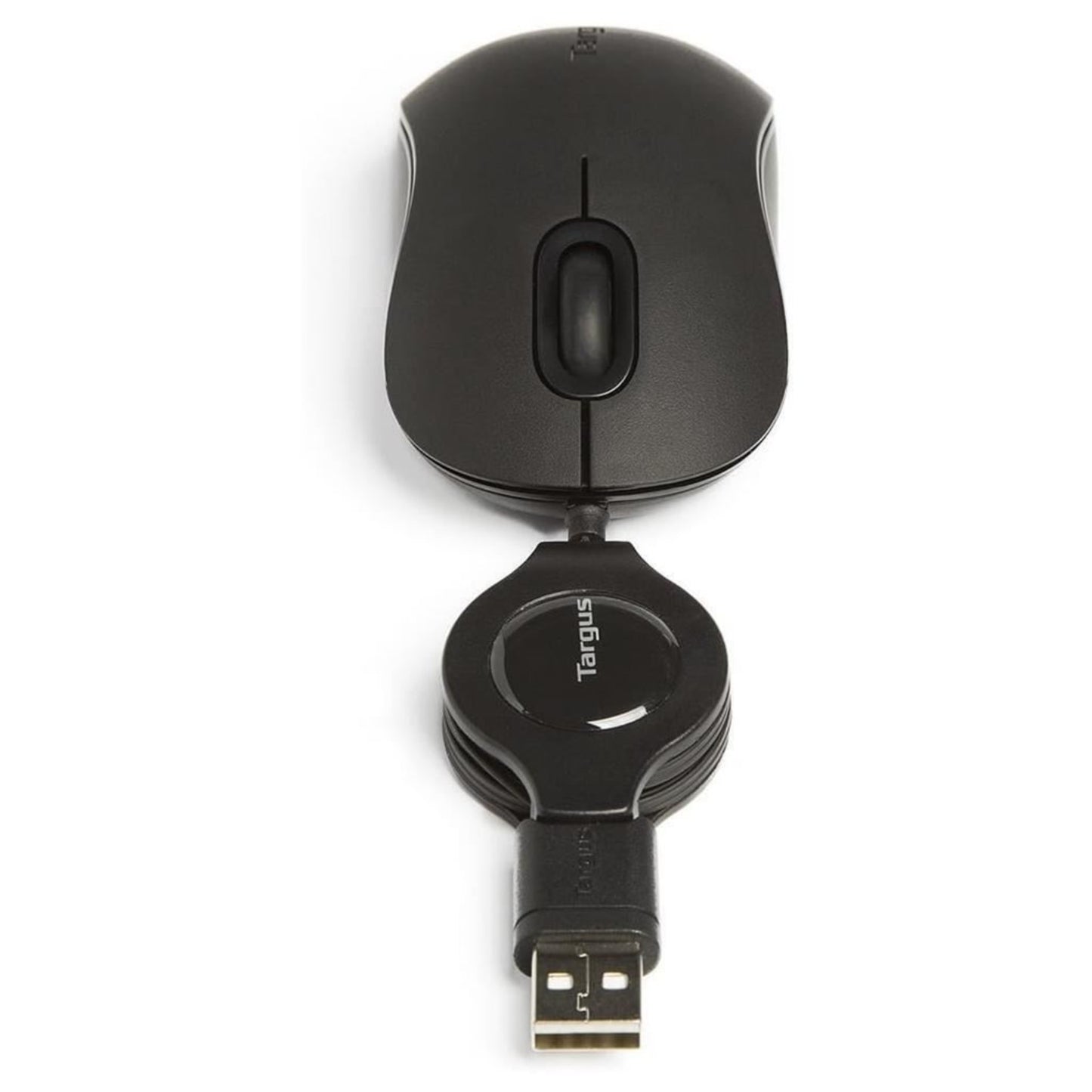 Targus 3 Button Wired USB Optical Mouse AMU89EU Black