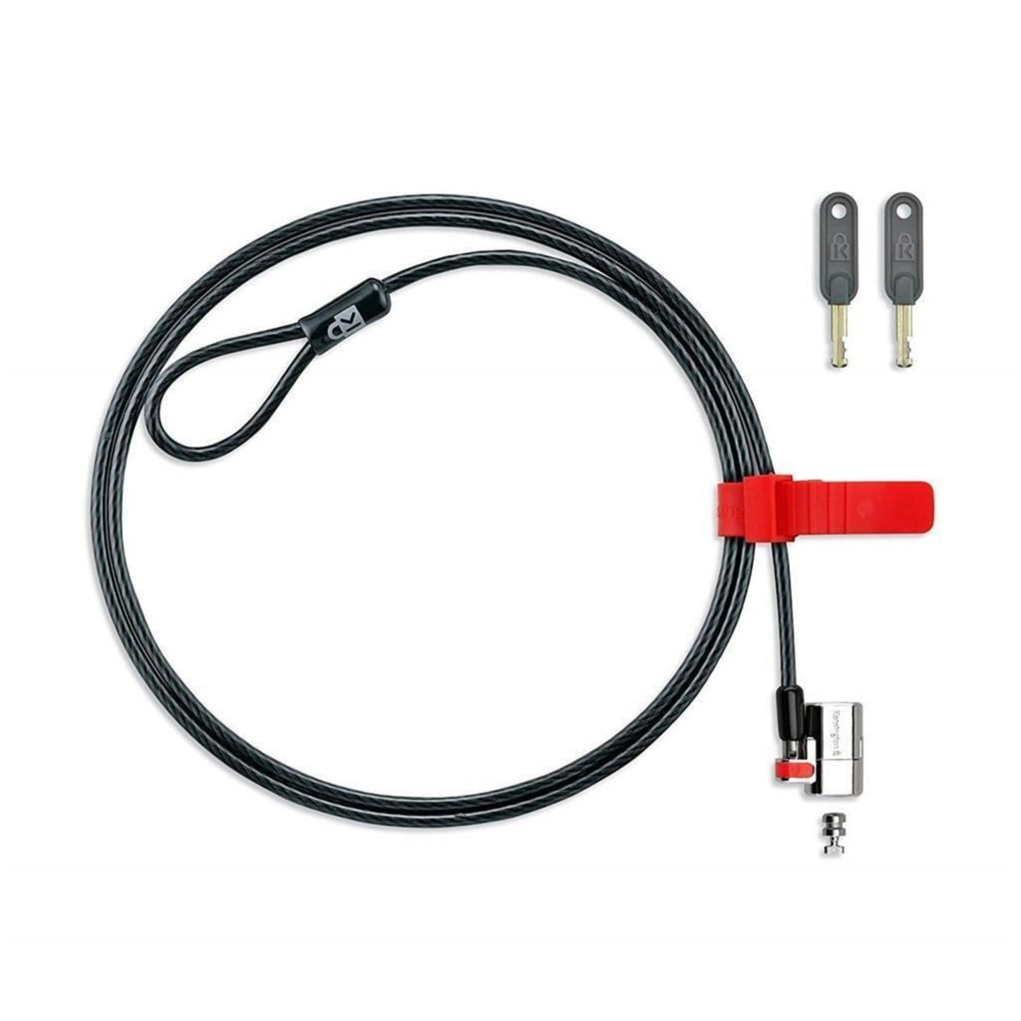 Kensington Clicksafe Keyed Laptop Anti-Theft Lock K64637WW Black/Silver