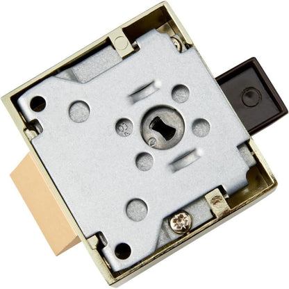 Yale 40mm Deadlocking Nightlatch Polished Brass Finish P-85-BLX-PB-40
