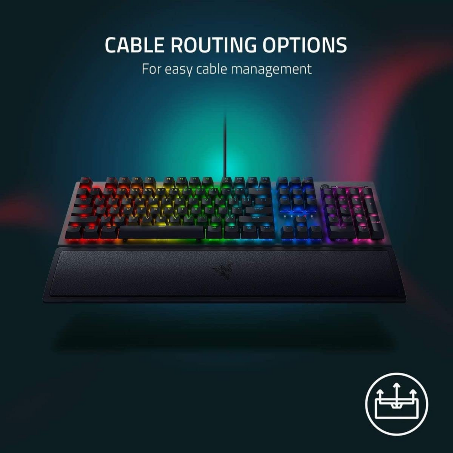 Razer BlackWidow V3 Mechanical Gaming Keyboard Green Switches AZERTY French