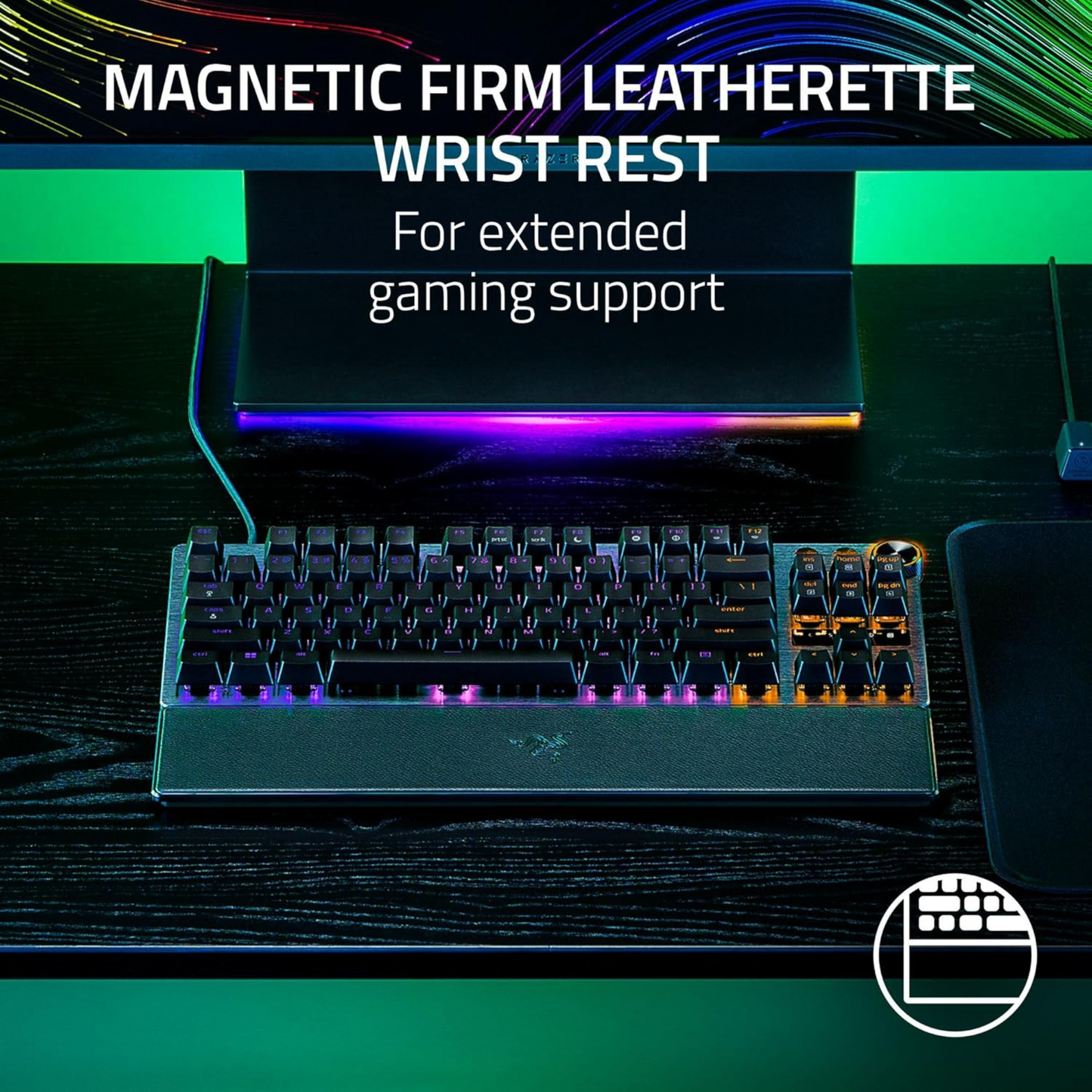 Razer Huntsman V2 Tenkeyless Red Switch Optical Gaming Keyboard Gen-2 QWERTZ German