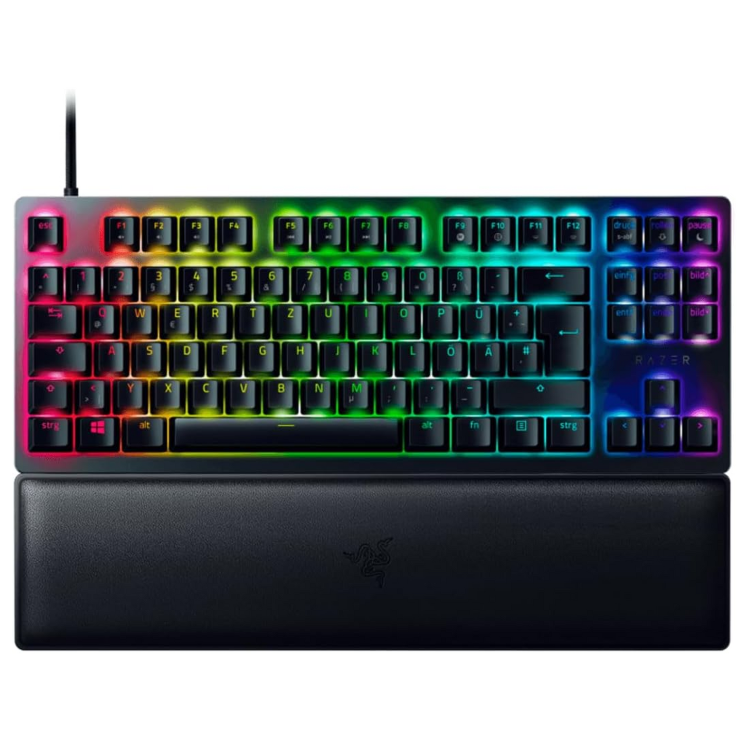 Razer Huntsman V2 Tenkeyless Red Switch Optical Gaming Keyboard Gen-2 QWERTZ German