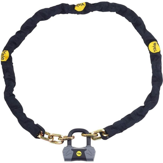 Yale Chain and Lock 1800mm Maximum Security Chain Bike Lock Heavy Duty 4 Keys