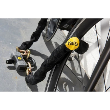 Yale Chain and Lock 1800mm Maximum Security Chain Bike Lock Heavy Duty 4 Keys