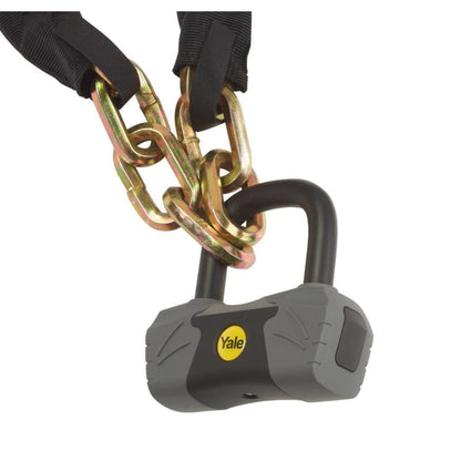 Yale Chain and Lock 1800mm Maximum Security Chain Bike Lock Heavy Duty 4 Keys