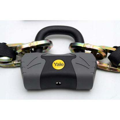 Yale Chain and Lock 1800mm Maximum Security Chain Bike Lock Heavy Duty 4 Keys