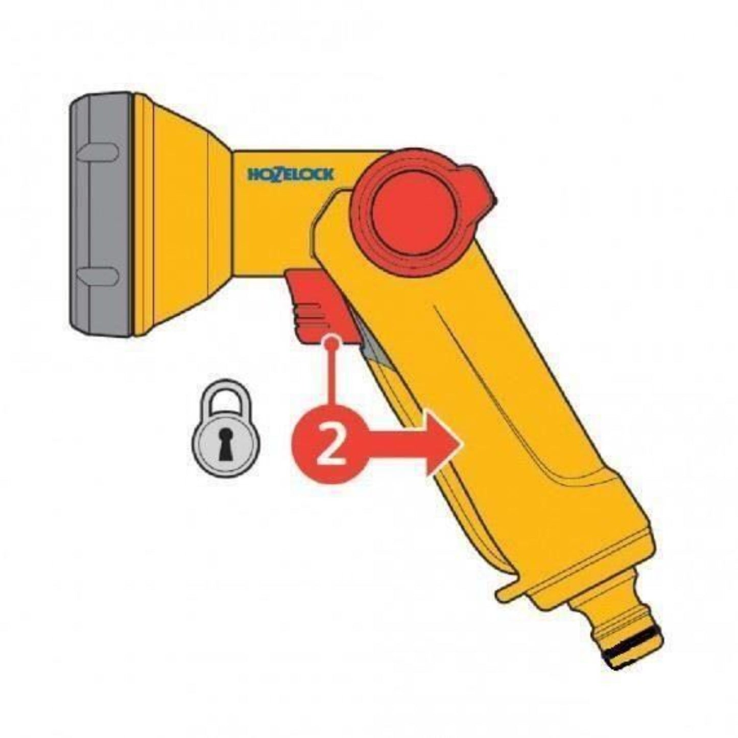 HOZELOCK Superhoze City Plus 15m Hose inc Aquastop Connector Spray Gun Sprinkler