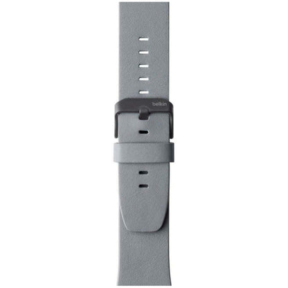 BELKIN Apple Watch 38mm Wristband GRAY Classic Italian Leather F8W731btC02