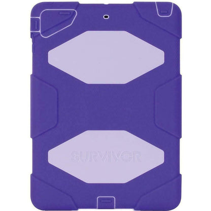 Griffin Survivor All-Terrain Military Case & Kick Stand for iPad Air 9.7" Purple