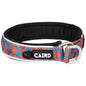 CAIRD Training Slip Dog Collar Reflective with Aluminium D-Ring Nylon Padded Neoprene No-Choke