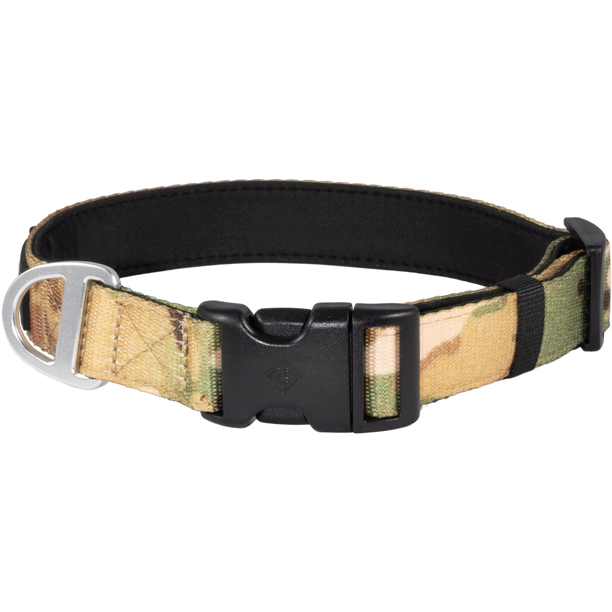 CAIRD Journey Light Dog Collar Nylon Padded Neoprene (Camo)