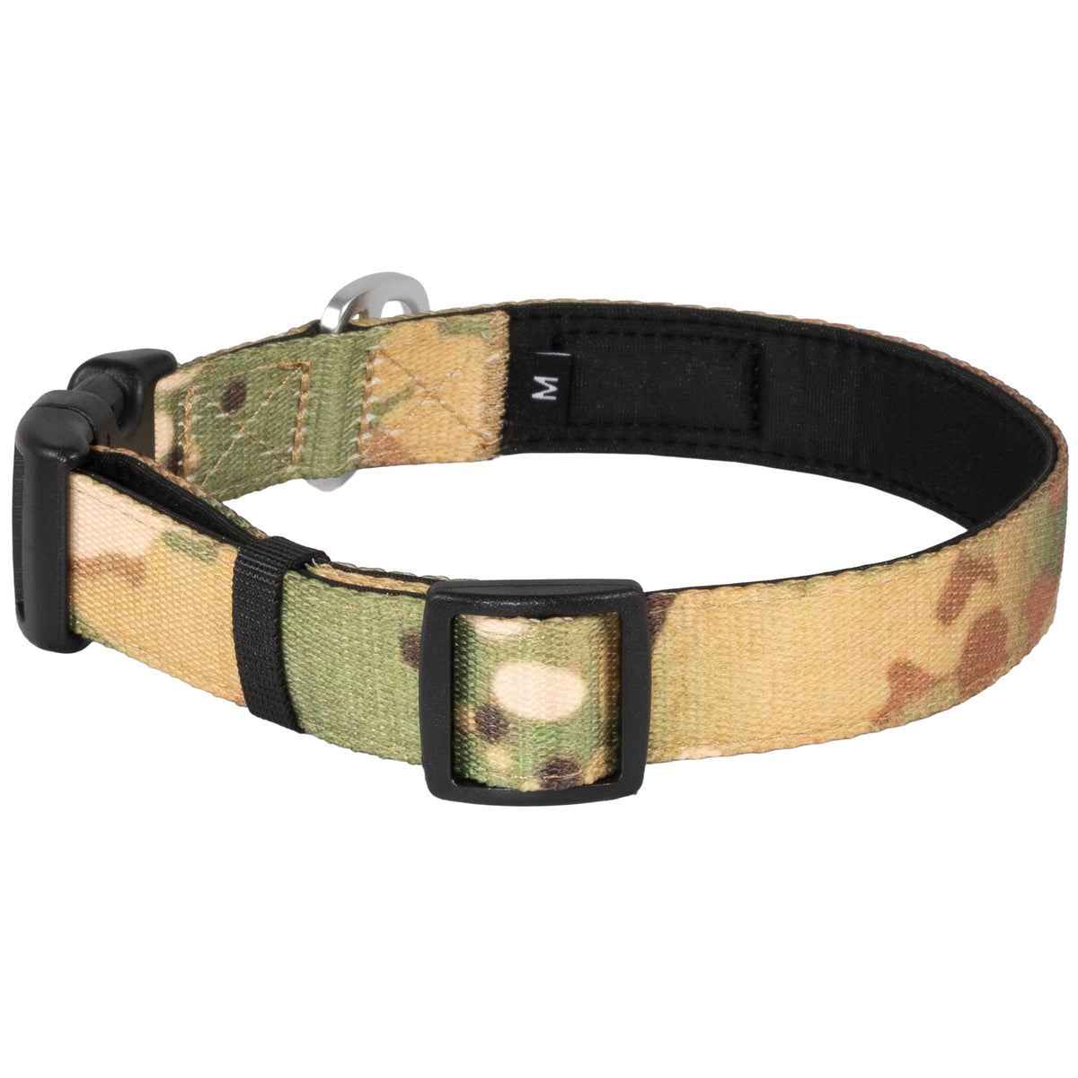 CAIRD Journey Light Dog Collar Nylon Padded Neoprene (Camo)