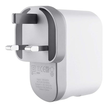 Belkin Dual USB Port AC Wall charger 20W 4.2amp for Smartphones & Tablets UK