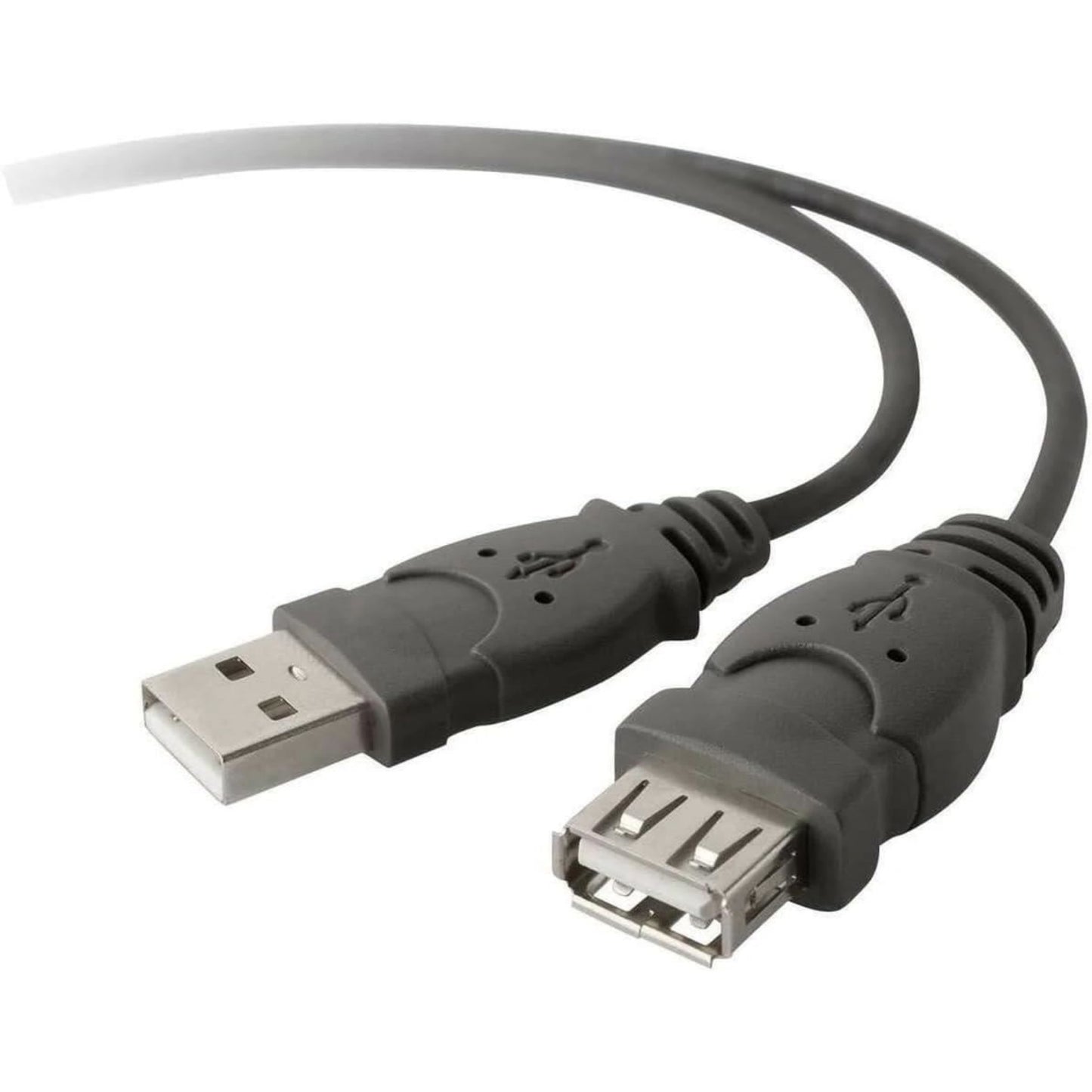 Belkin Tradepack USB Extension Cables AA in Grey 1.8m F3U134R1.8M